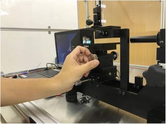 接触角計ステージチェック