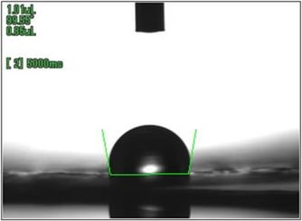 布ガムテープ粘着面