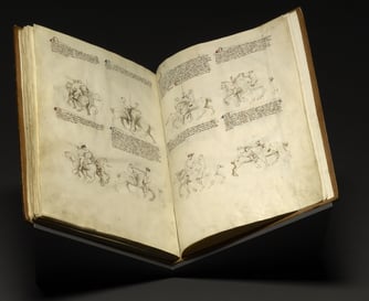 Das italienische Fechtbuch "Fior di Battaglia" des Fechtmeisters Fiore de'i Liberi