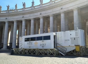 Почта Ватикана на площади Бернини