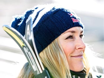 Lindsey Vonn hat mal gute und schlechte Tage. Foto: JFK