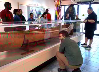 Visiting an Indigenous community