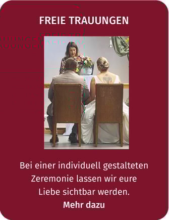 Hier geht's zu weiteren Informationen zu Freien Trauungen