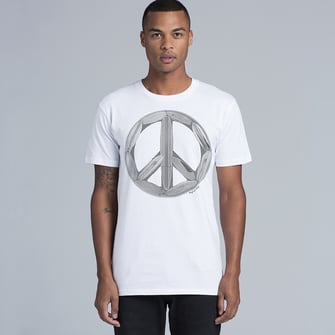 Peace Surfboards Byron Bay TShirt