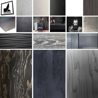 Moodboard für ein Set-Design Konzept