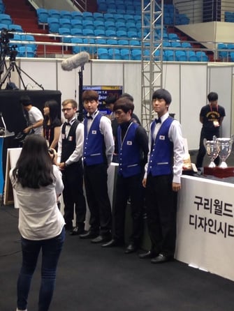 右端が優勝のキム・テカン（Kim Tae Kwan）