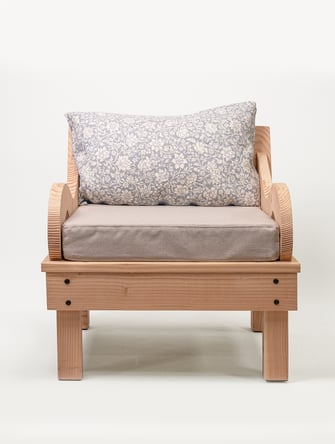 fauteuil bois exterieur