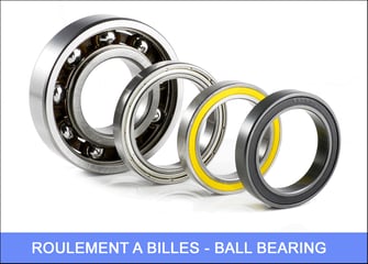 roulement à billes unitaire RC, pêche, industriel, bricolage
