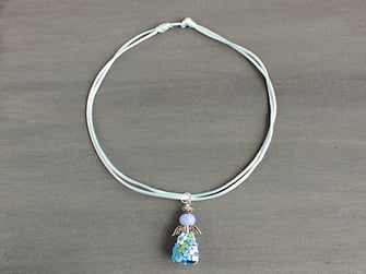 Band kurz, Knoten hinten