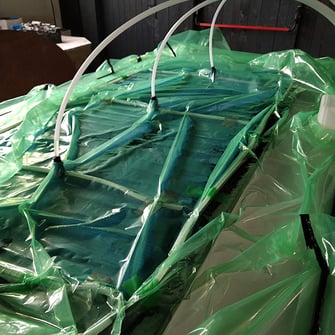 Mise sous-vide dans l'atelier