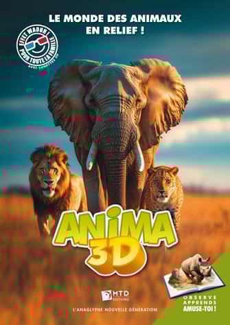 Anima 3D, le monde des animaux en relief !
