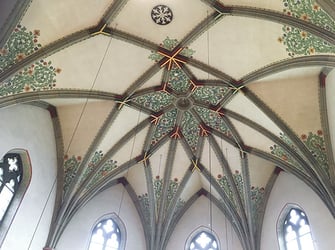 Gewölbe in der Kirche St. Anna