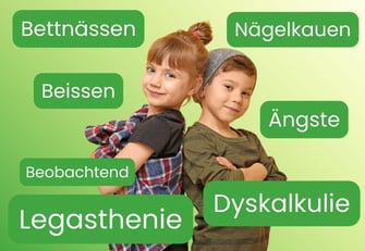 Hilfe bei Bettnässen, Nägelkauen, Beissen und Legasthenie sowie Dyskalkulie mit der Evopad Methode. 