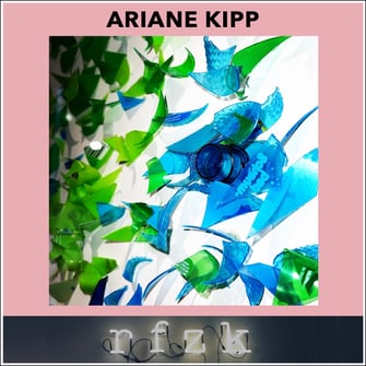 Ariane Kipp Upcycling Art im rfzk.feller Nürnberg / unfair Milano