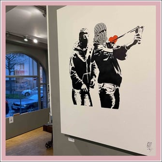 Herz Street Art ARMX Galerie rfzk Nürnberg