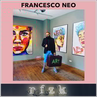 Francesco NEO Super Pop Art Galerie rfzk.feller Nürnberg