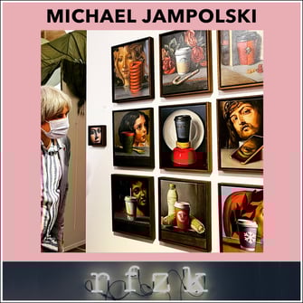 Michael Jampolski Galerie rfzk . laurentiu feller Nürnberg / Stroke Art Fair