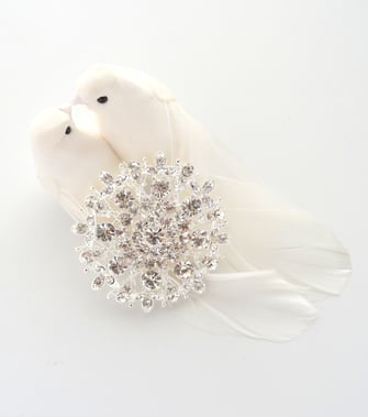 キラキラブローチ