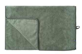 Microfaser Handtuch Hundehandtuch oliv gruen