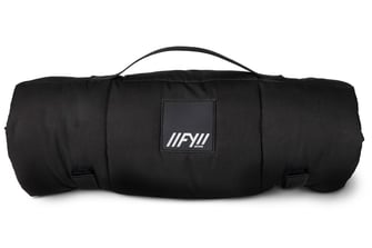 Reisedecke Hund schwarz zusammenrollbar wasserabweisend Camping