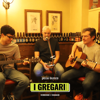 I GREGARI trio in acustico: serata di musica, birra e gusto artigianale al Pozzo Bianco Città Alta!