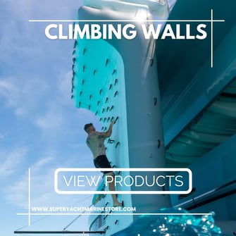 Inflatable Yacht Climbing Walls