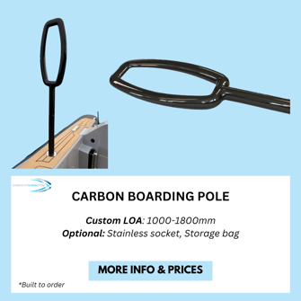Carbon Boarding Pole / Lollipop