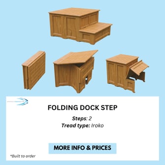 Folding Dock Steps