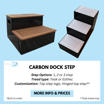 Carbon Dock Steps