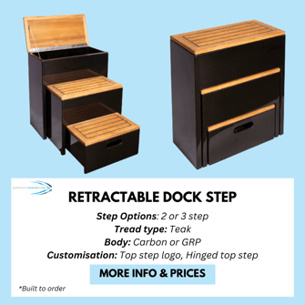 Retractable Dock Steps