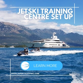 superyacht jetski training centre set up