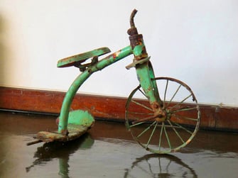 ein Kunstobjekt das passte