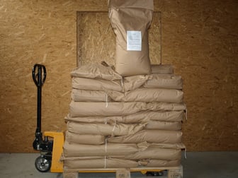 Unsere Jud Spezialmischung, das Naturafutter, abgefüllt in 25 kg Säcken