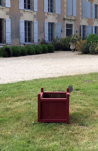 bac potager bois mélèze made in france