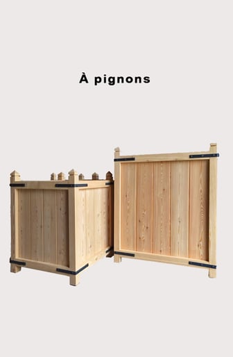 bac oranger bois made in france