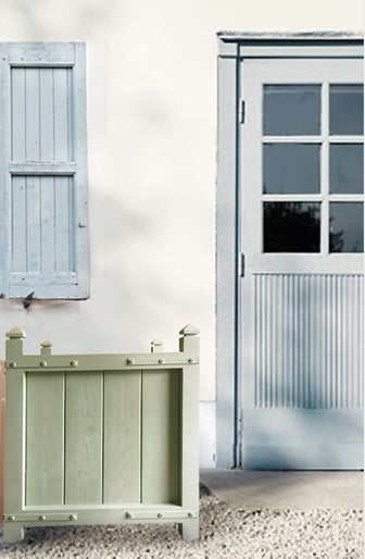 bac oranger bois made in france