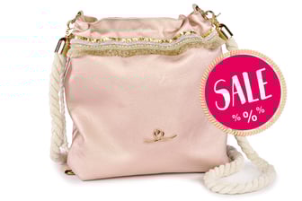 Gassitasche Umhängetasche Kunstleder rose gold boho hippie strand sale