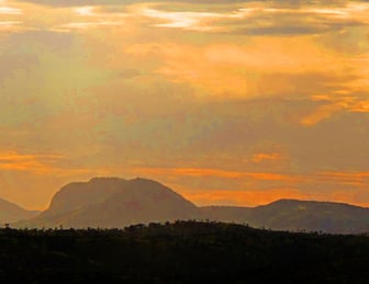 die Abendstimmung ist überall gleich schön