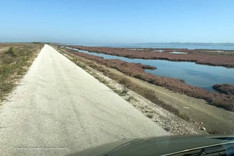 Mit dem Wohnmobil in der Lagune 