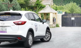 香りで集客支援アシスト車