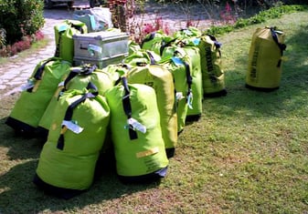 unser persönliches Gepäck komprimiert