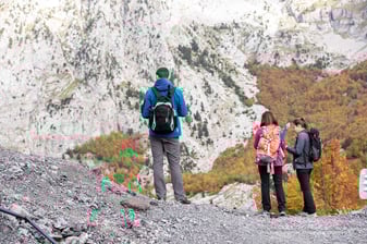 Mit dem Wohnmobil in Theth Nationalpark in Albanien