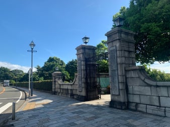 山手　横浜外国人墓地正門周辺