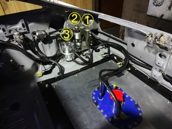 AE86レビン 燃料タンク交換