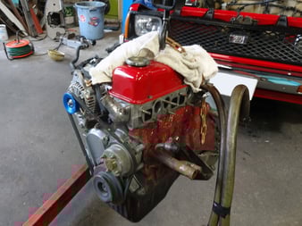 A型エンジンオーバーホール