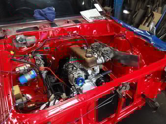 A型エンジンオーバーホール