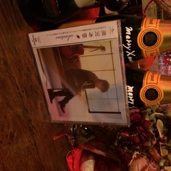 何故か黒沢秀樹さんのCDが。お店でも販売しているらしい