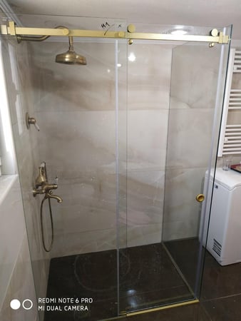 Καμπίνα μπανιέρας συρόμενη