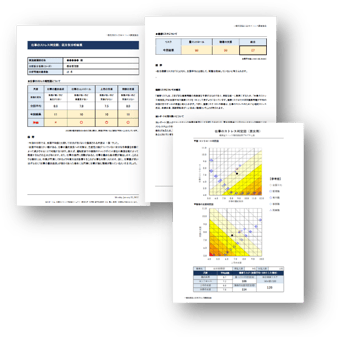 仕事のストレス判定図の説明