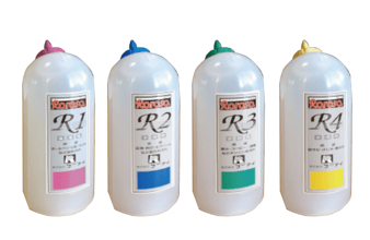 シミ抜き溶剤Rセット、ミニボトル4本セットの写真